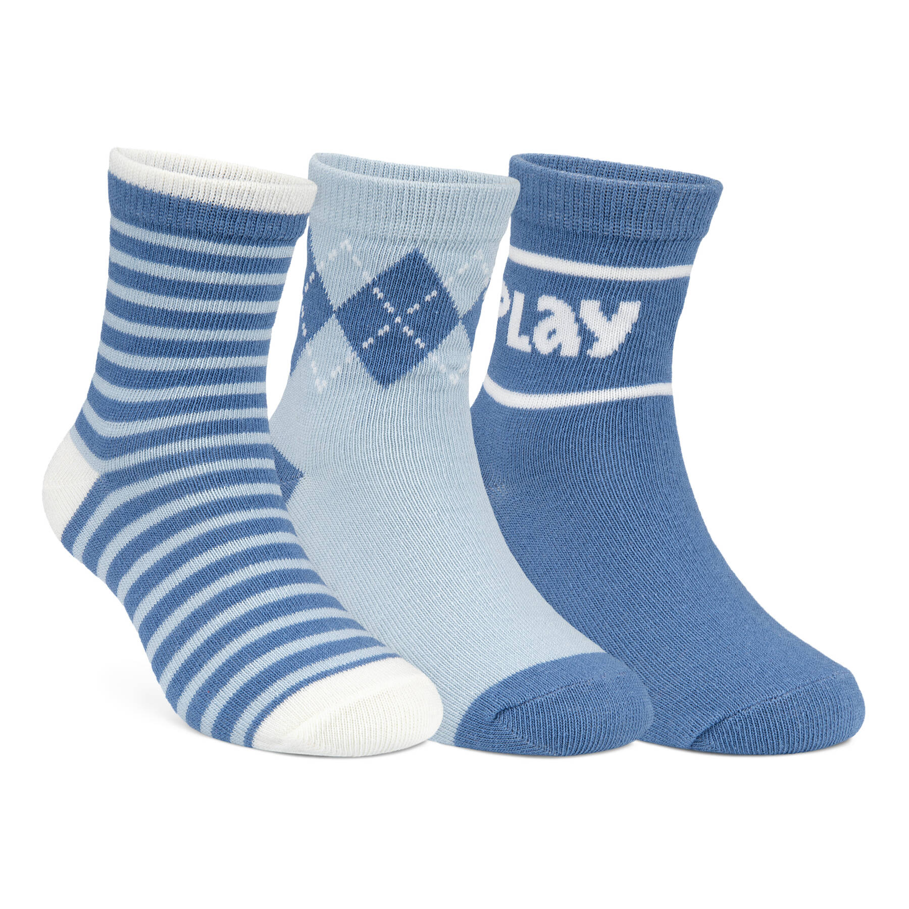 Носки (комплект из 3 пар) ECCO Play 9085536/90202