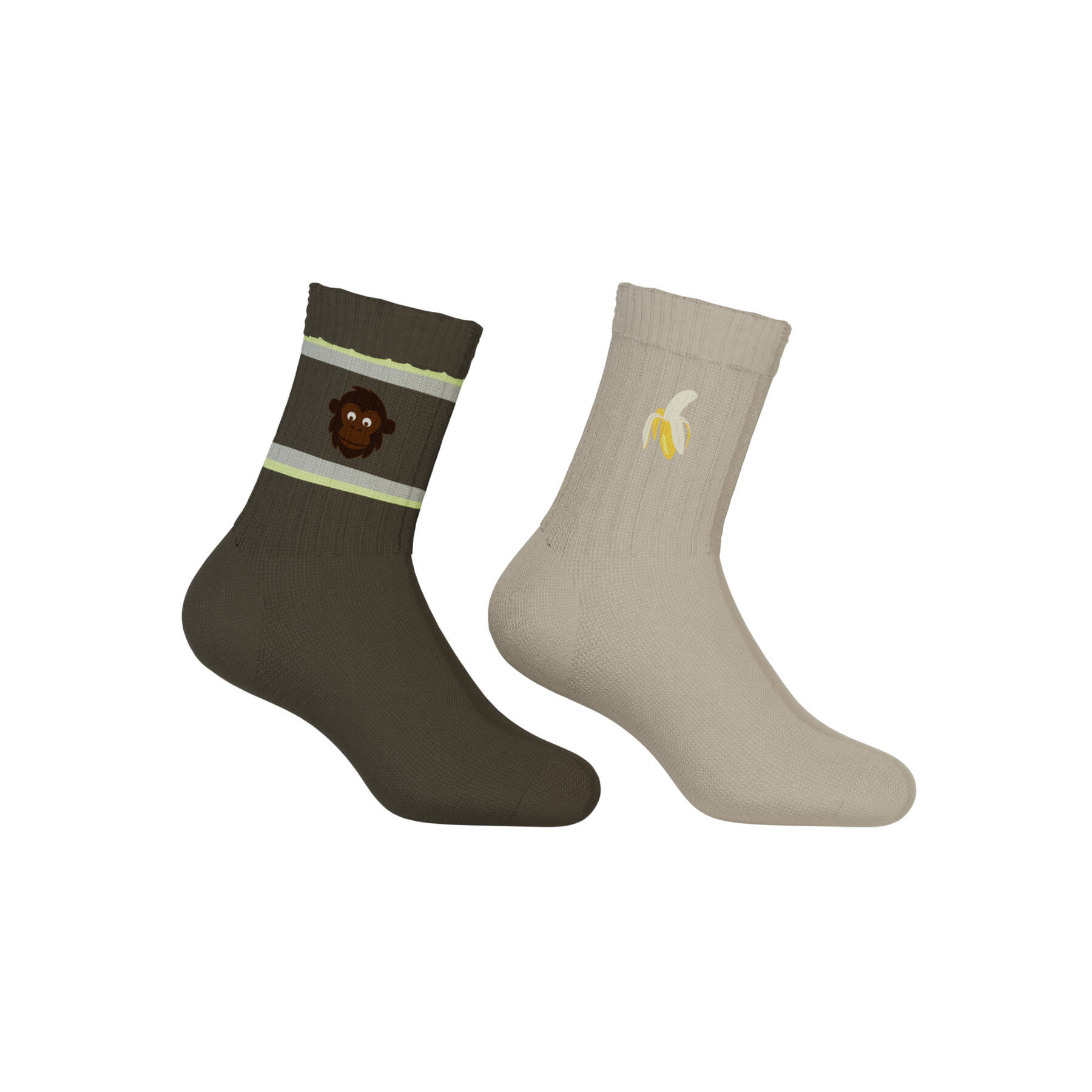 Носки (комплект из 2 пар) ECCO Play Mid-Cut 2-Pack 9085620/90220