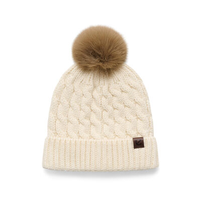 Шапка Pattern pompon Beanie 9099015/91012