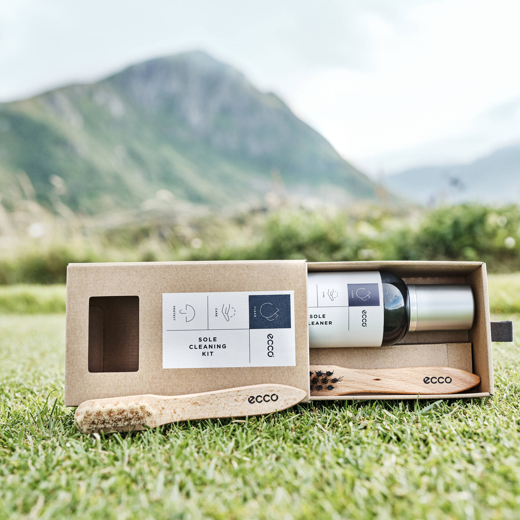 Набор для чистки светлой подошвы ECCO  40101/100