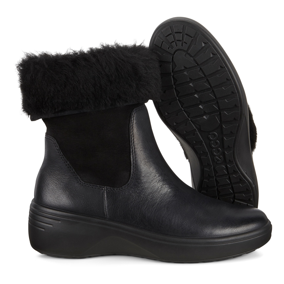 Полусапоги ECCO SOFT 7 WEDGE TRED 420813/51052