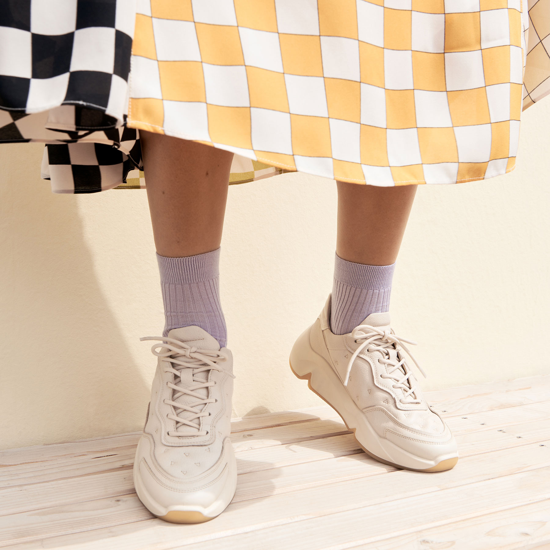 Полуботинки ECCO CHUNKY SNEAKER W 490393/89113