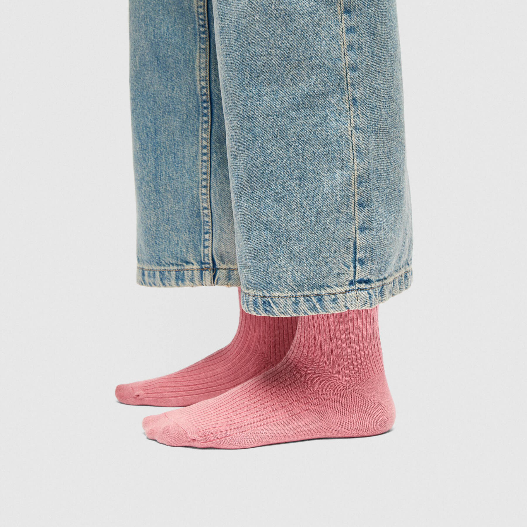 Носки ECCO Vibe Ribbed Mid-Cut 9085625/91483