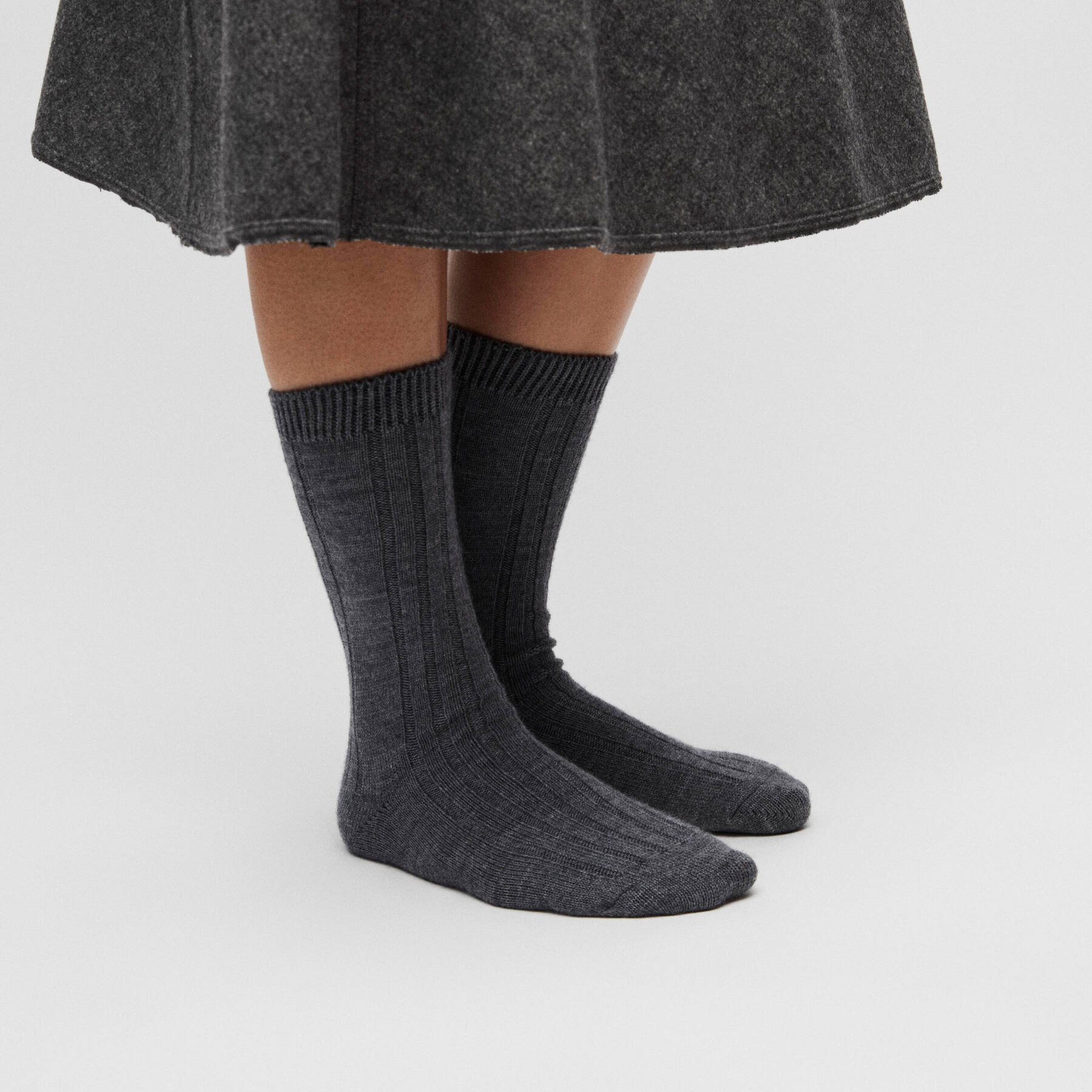 Носки ECCO Hygge Ribbed Mid-Cut 9085638/91337