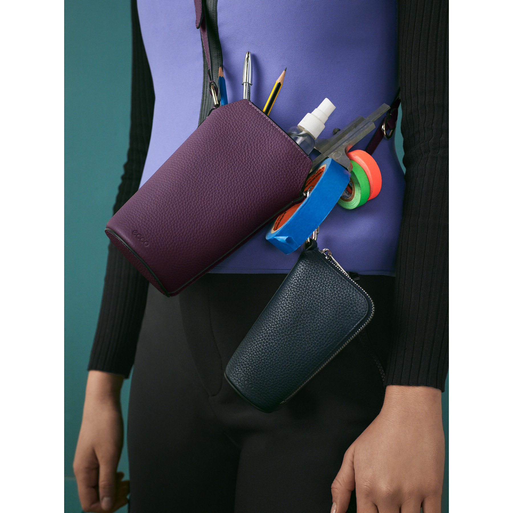 Сумка ECCO Pot Bag Textureblock 9105826/90294