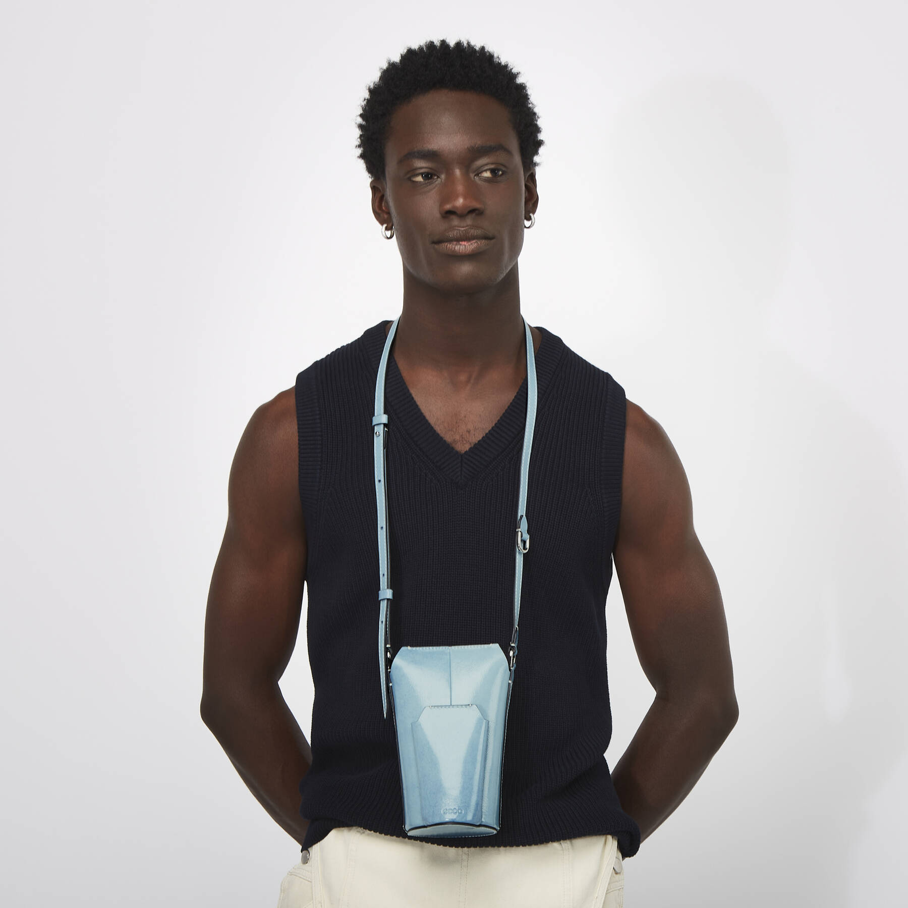 Сумка ECCO Pot Bag Double Indigo 9107228/91135