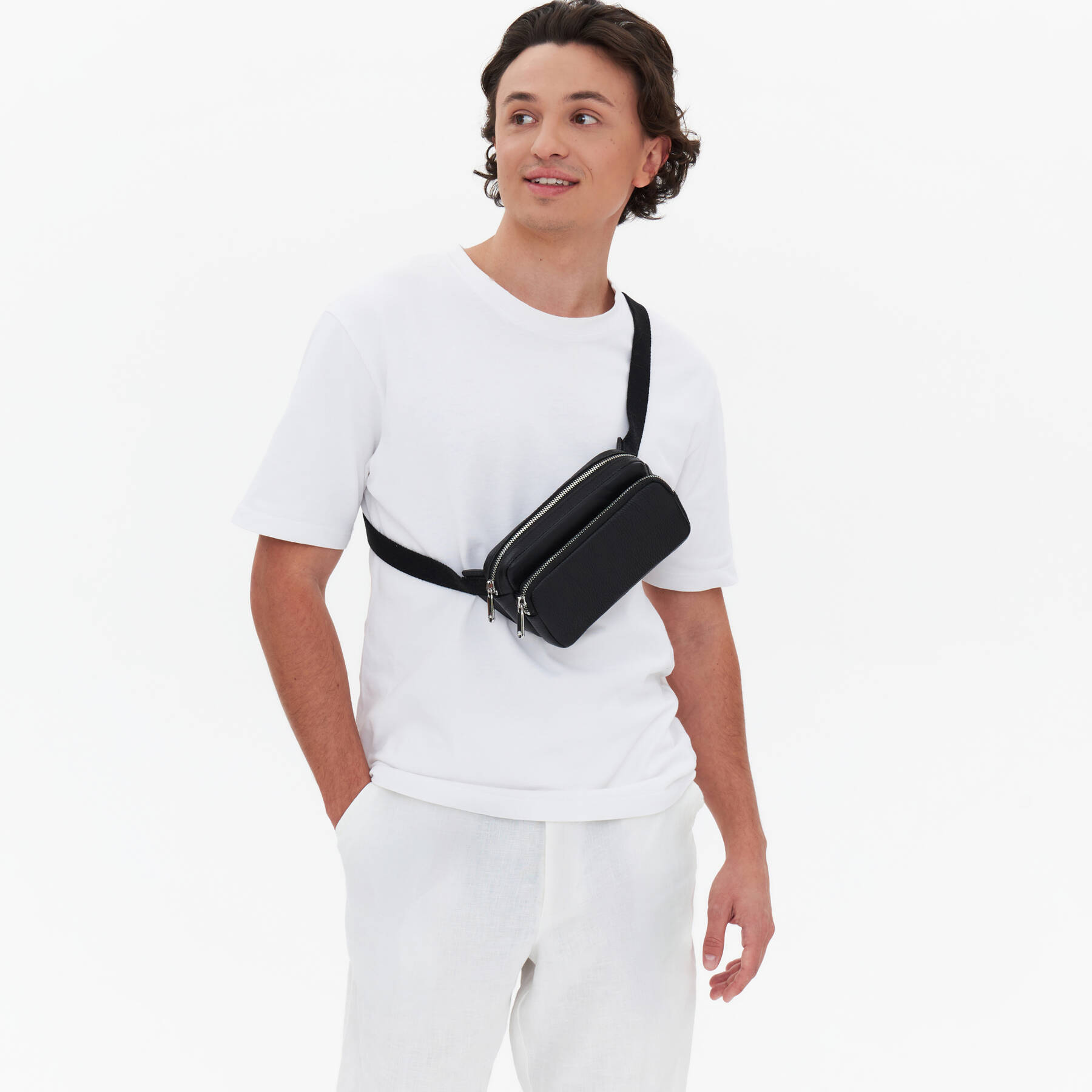 Сумка ECCO Textureblock Waist Bag 9107367/90000