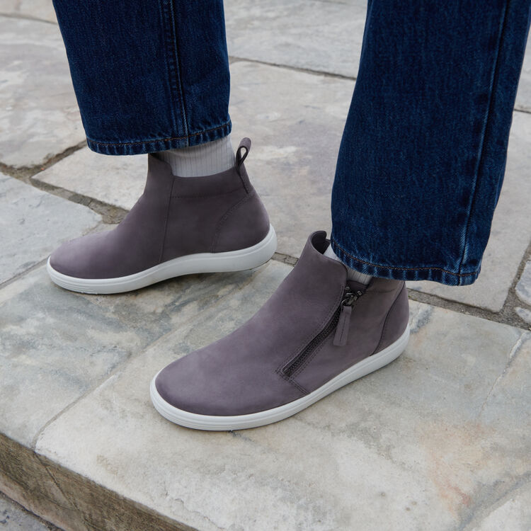 Women's ecco soft 7 low bootie sales