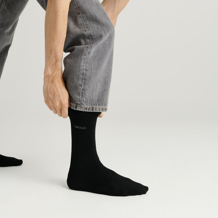 Носки (комплект из 3 пар) ECCO Mid Socks 9085441/00101 Носки (комплект из 3 пар) ECCO Mid Socks 9085441/00101