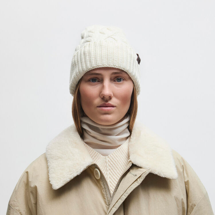 Шапка ECCO Chunky Cableknit Beanie 9099008/91012