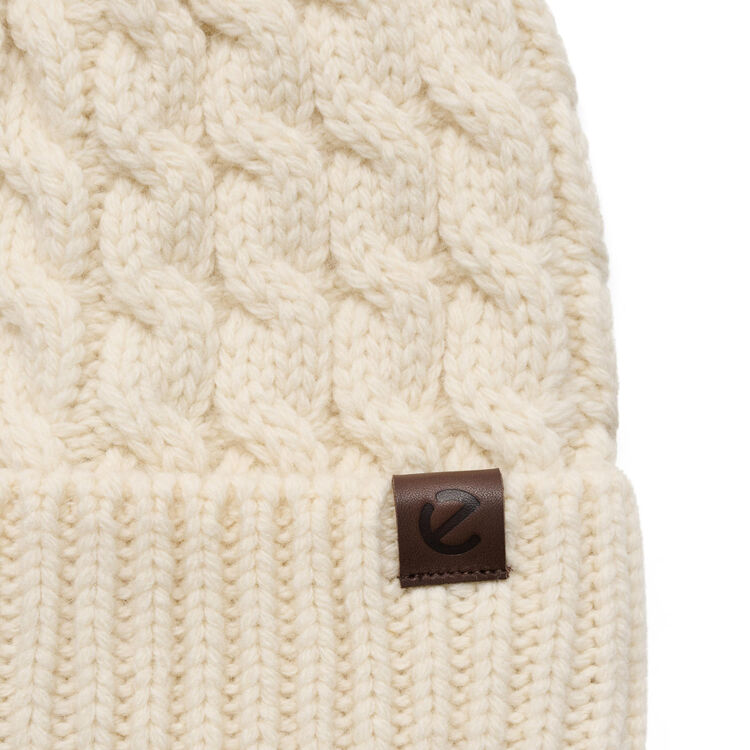 Шапка ECCO Pattern pompon Beanie 9099015/91012